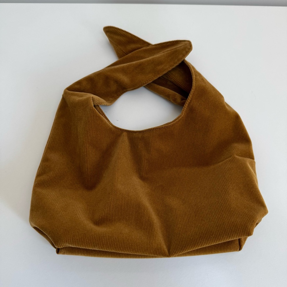 Merit Beauty The Signature Cosmetic Bag Corduroy Tie Top - Picture 2 of 12